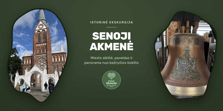 Paysera baneris: Senoji Akmenė – istorinė ekskursija